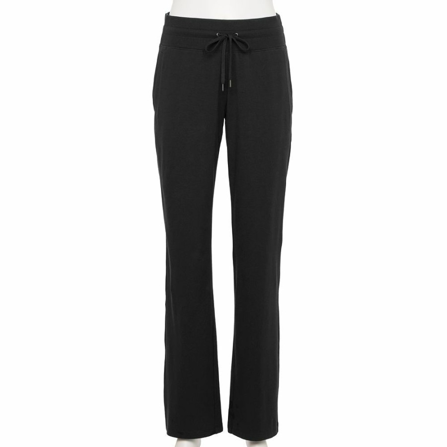 Clothing * | Petite Tek Gear Essential Straight-Leg Pants