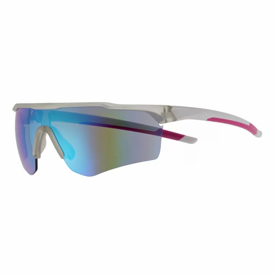 Accessories * | Women'S Tek Gear 70Mm Blade Wrap Mirrored Sunglasses