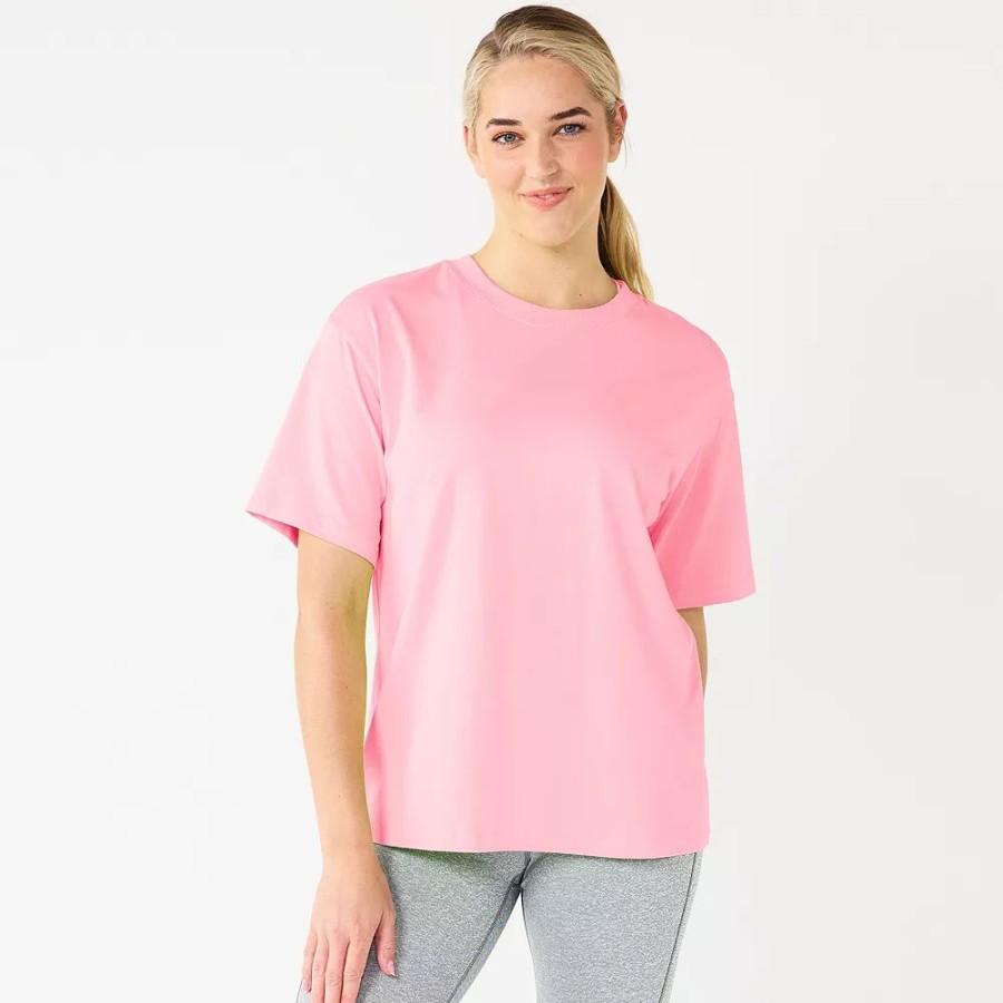 Clothing * | Women'S Tek Gear Oversized Tee