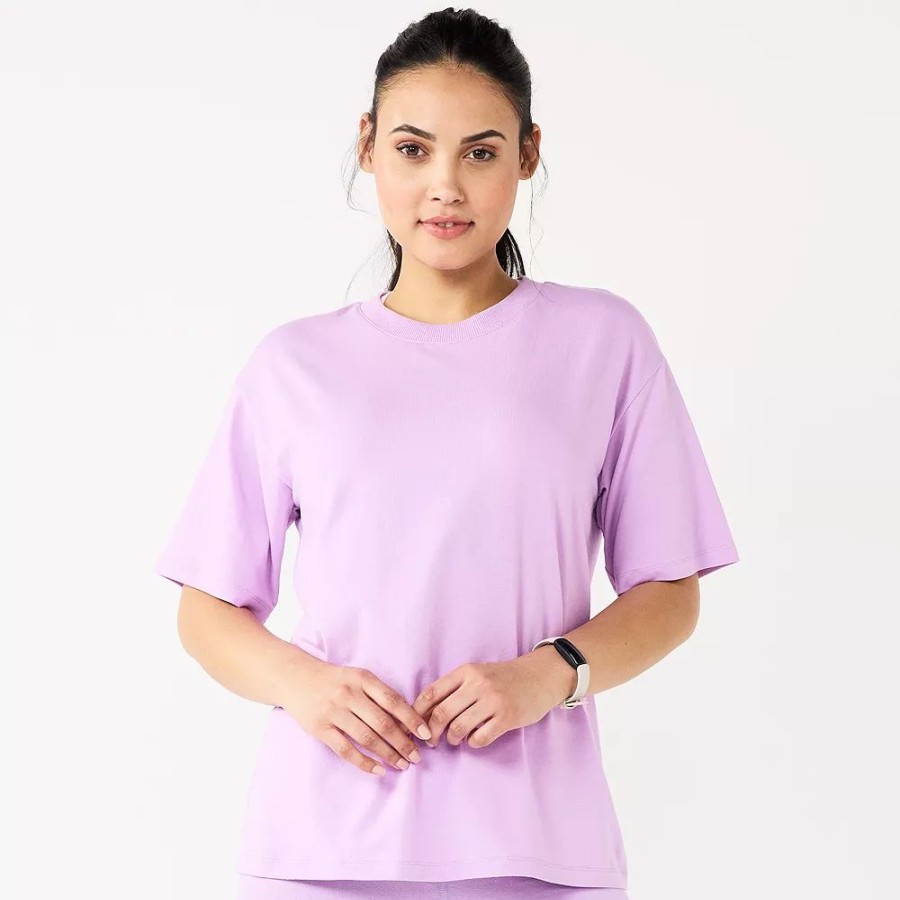 Clothing * | Women'S Tek Gear Oversized Tee