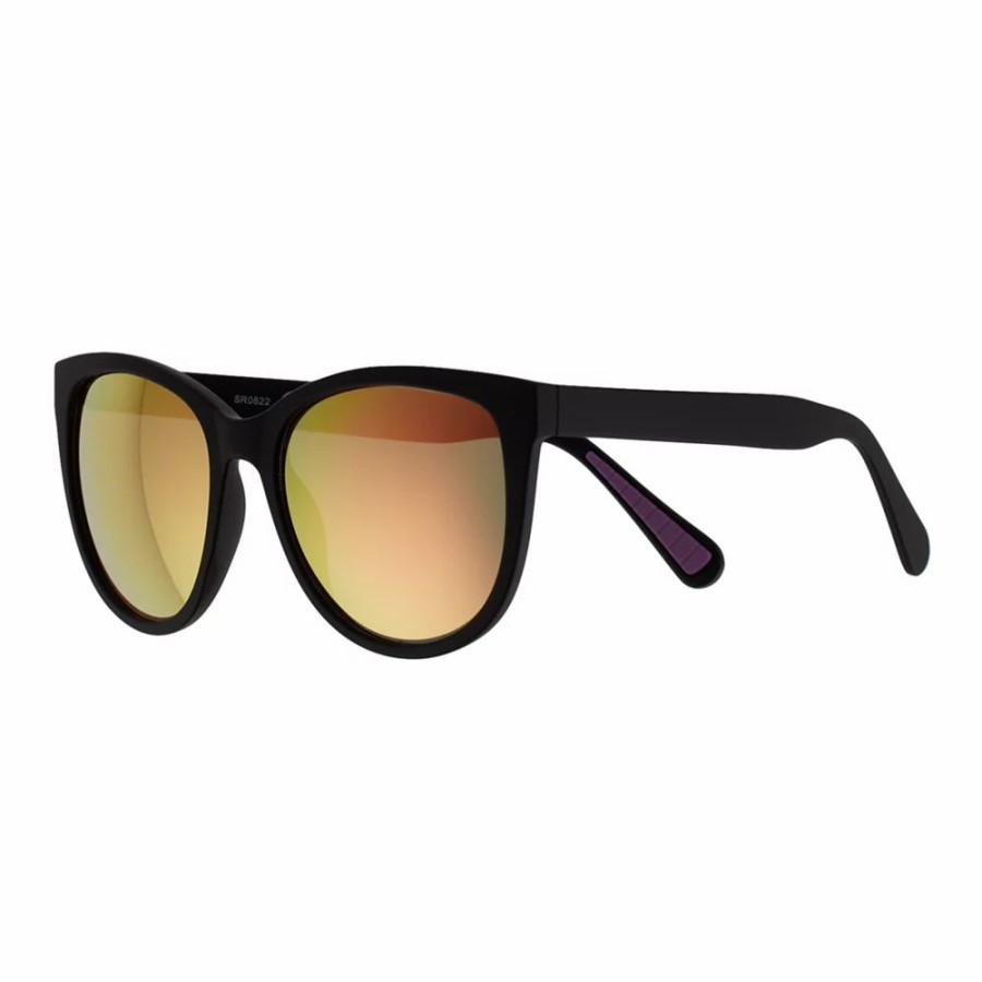 Accessories * | Women'S Tek Gear 55Mm Rounded Cat Eye Mirrored Sunglasses